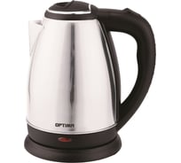 Электрический чайник Optima EK-1806SS / 1.8л поворот на 360 градусов корп. из нерж. стали 1500Вт / 2000733