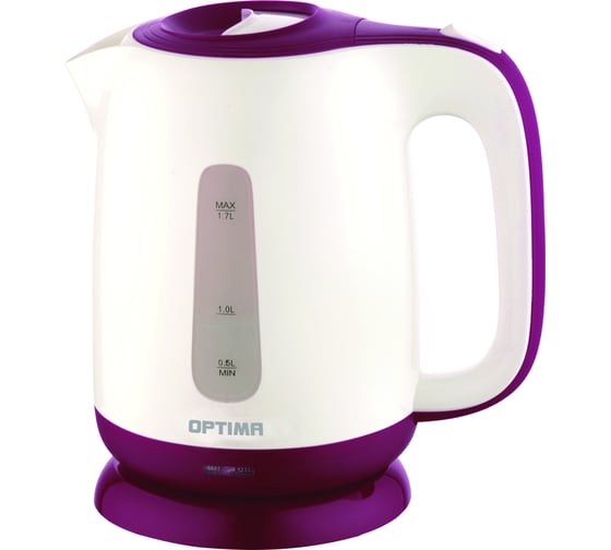 Электрический чайник Optima EK-1705GV / 1.7л поворот на 360 пласт. корп. 2200Вт / 2000860