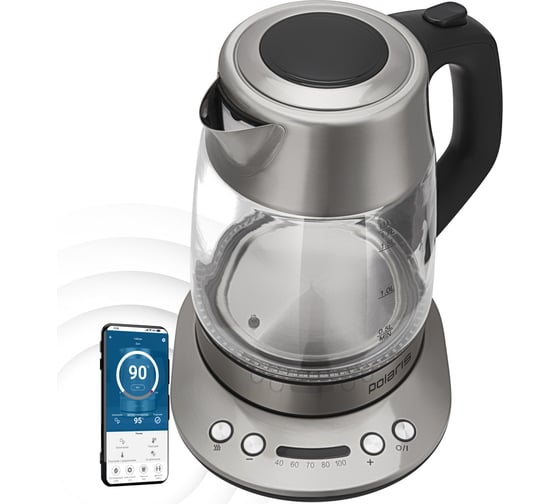 Электрический чайник Polaris PWK 1775CGLD WIFI IQ Home 016887
