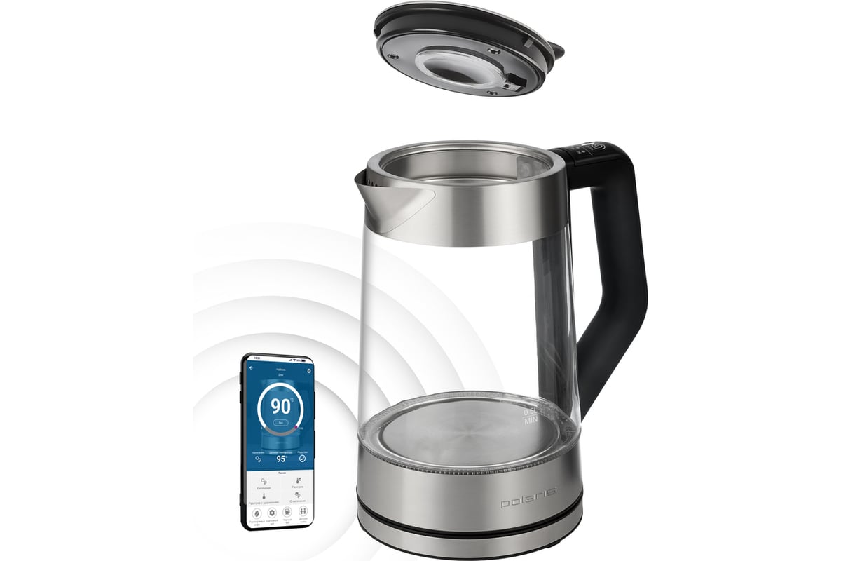 Электрический чайник Polaris PWK 1725CGLD WIFI IQ Home 017215 ...