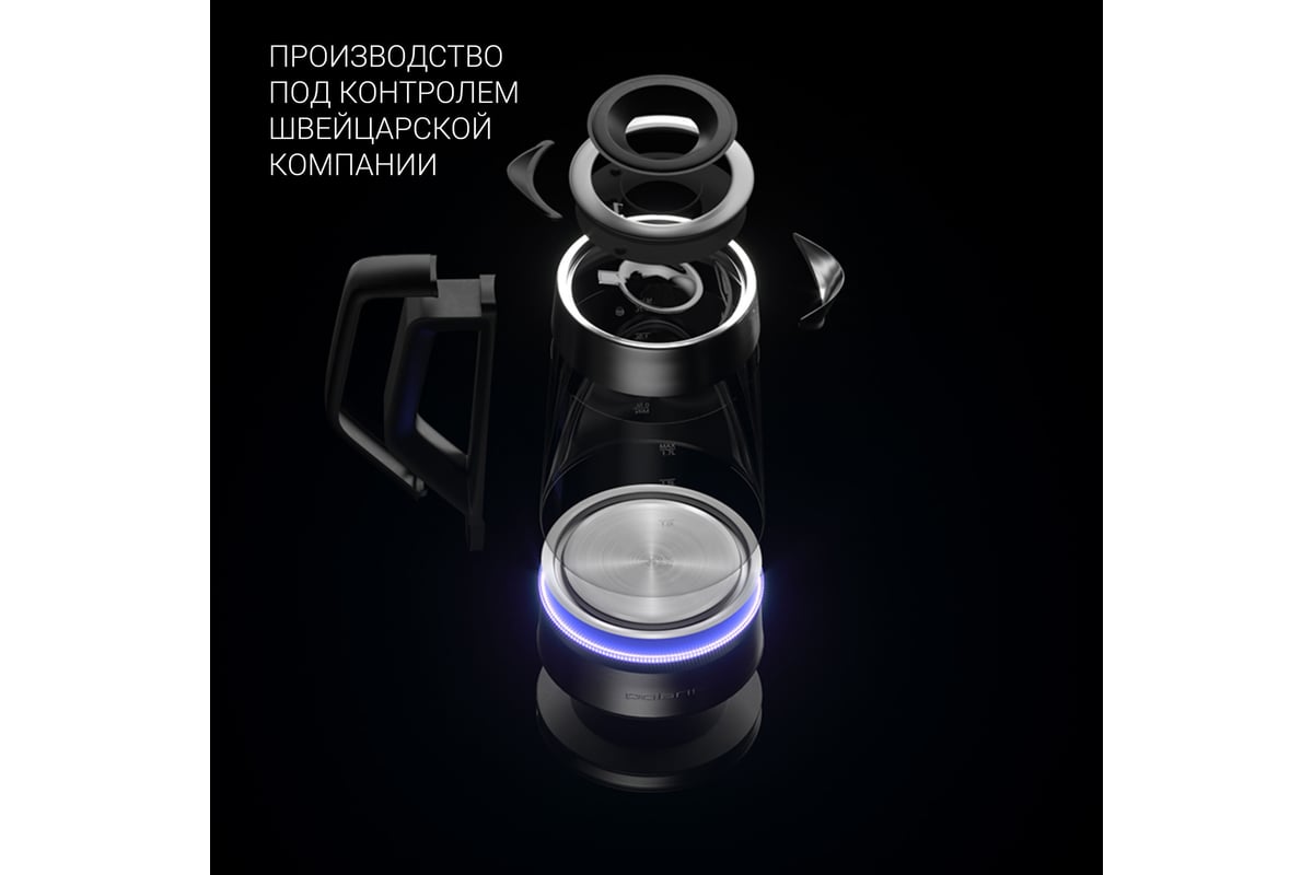 Электрический чайник Polaris PWK 1725CGLD WIFI IQ Home 017215 ...