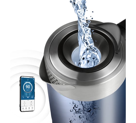 Электрический чайник Polaris PWK 1725CGLD WIFI IQ Home 017215
