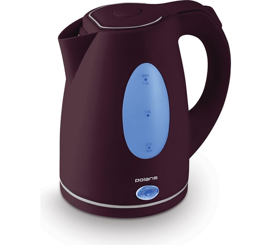 Электрический чайник Polaris PWK 1575CL, бордовый 009024