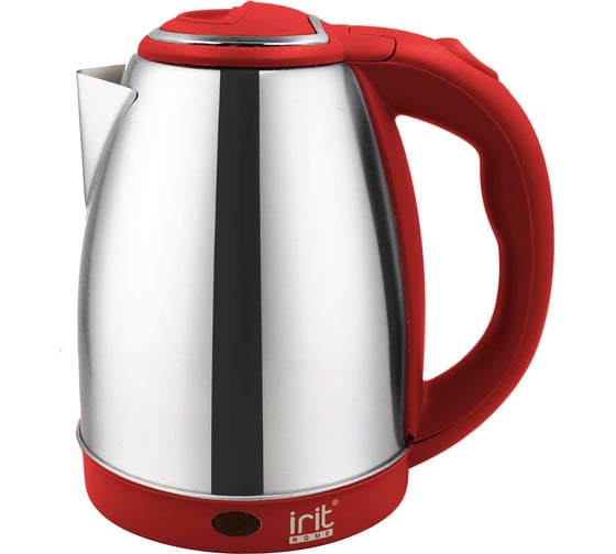 Электрический чайник IRIT цветной, красный IR-1346 1