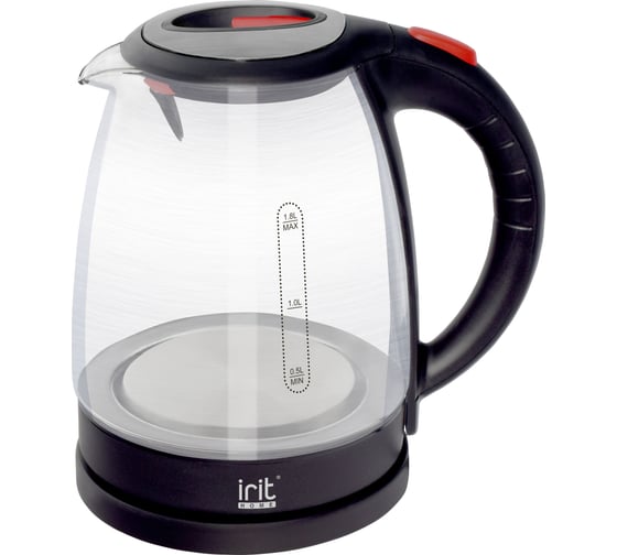Стеклянный электрический чайник IRIT IR-1237 1