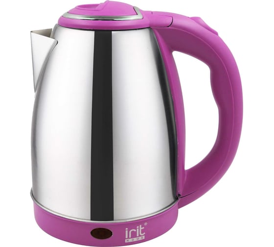 Электрический чайник IRIT цветной, розовый IR-1337
