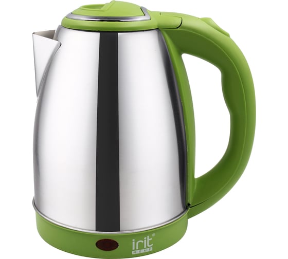 Электрический чайник IRIT цветной, зеленый IR-1348