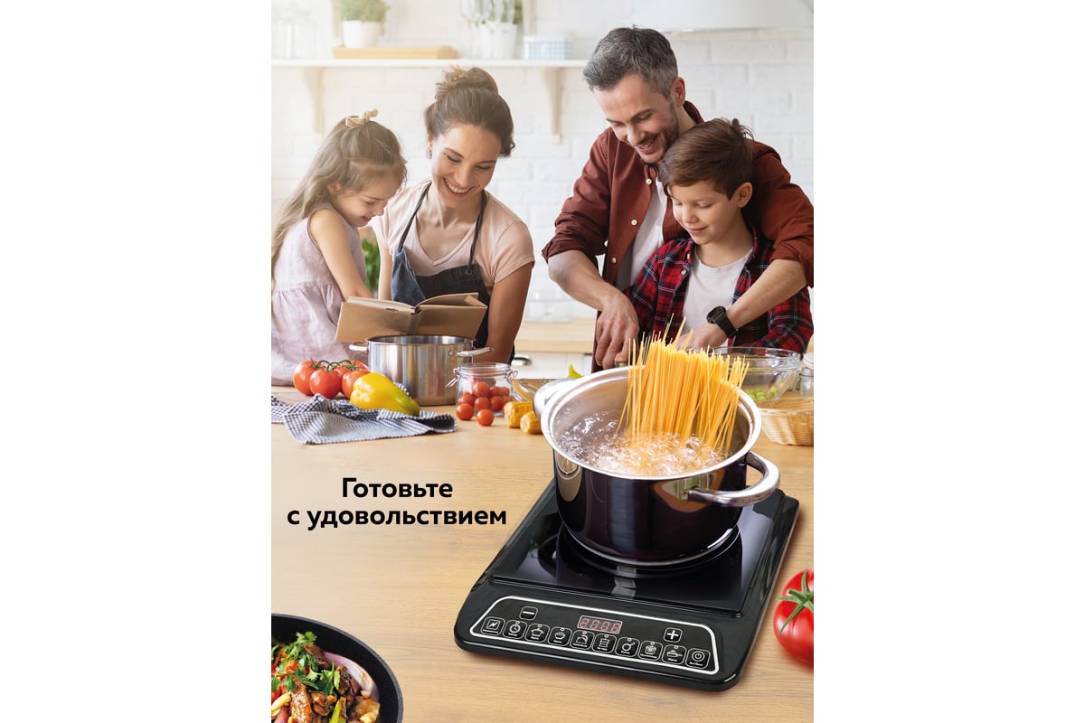 Индукционная настольная плитка GFGRIL GF-INP10 - выгодная цена, отзывы ...