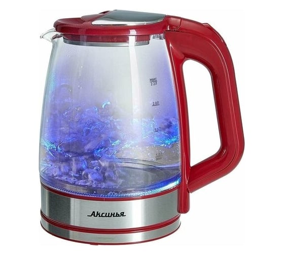 Чайник Аксинья КС-1006 корпус из жаропрочного стекла 2 Р1-00008210