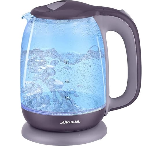 Чайник Аксинья КС-1020, корпус из жаропрочного стекла 0R-00004761