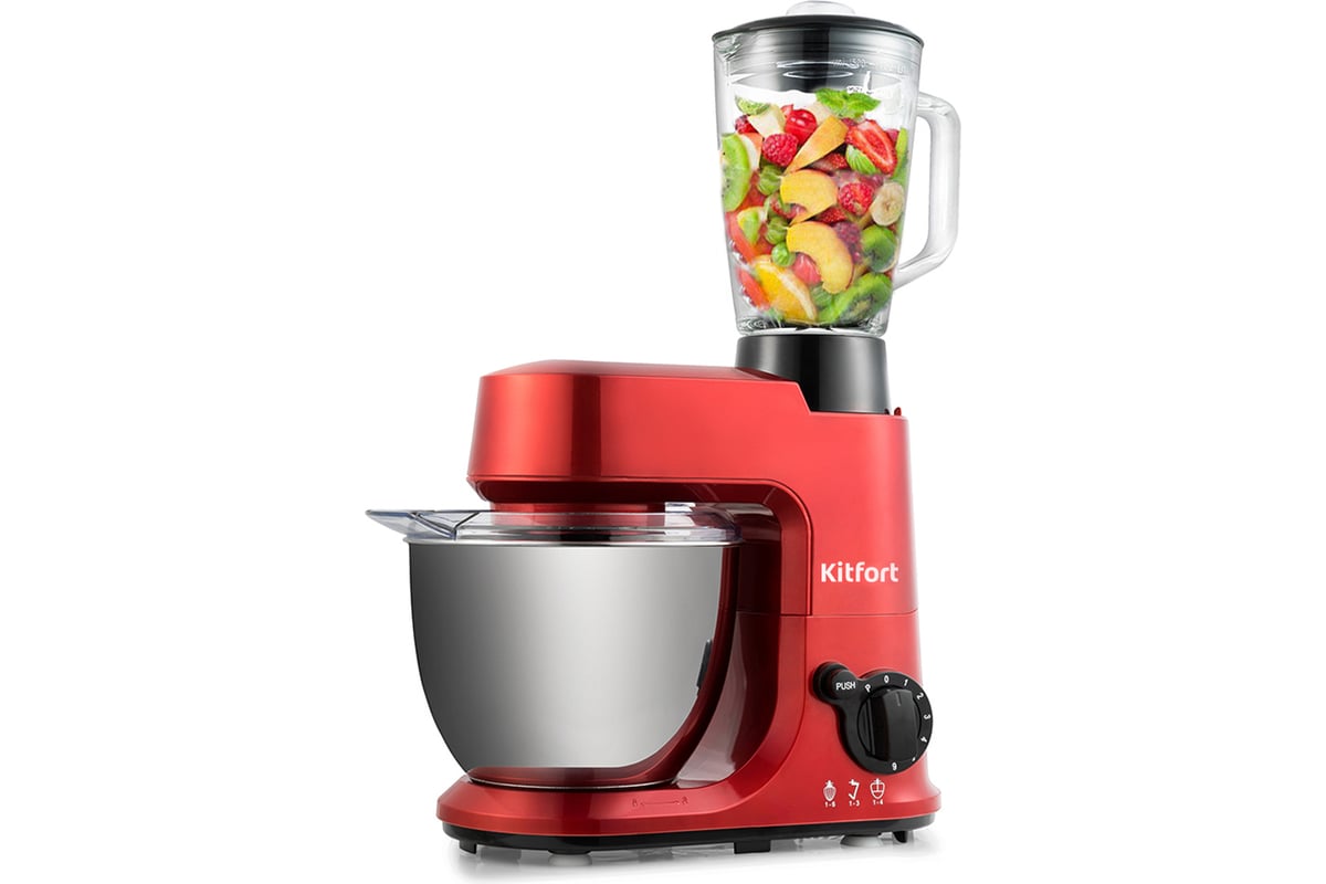 Планетарный миксер KITFORT 2 в 1 КТ-1354 - выгодная цена, отзывы ...