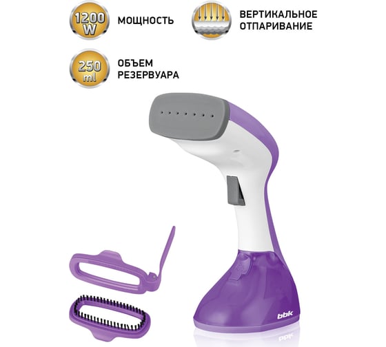 Отпариватель EGS-1202 фиолетовый bbk 00-00000468