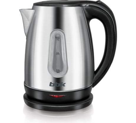Электрический чайник BBK EK1761S нержавеющая сталь/черный 00-00001080