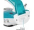 Электрический утюг BBK ISE-1600 бирюзовый 00-00001168 6