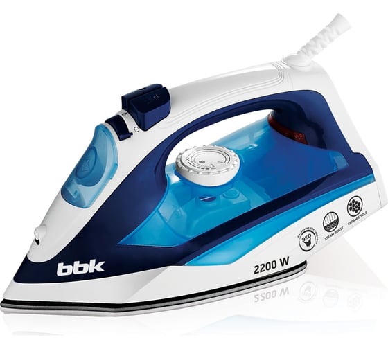 Электрический утюг BBK ISE-2201 темно-синий 00-00000476 1