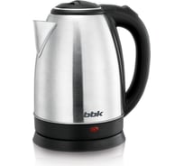 Электрический чайник BBK EK1760S нержавеющая сталь/черный 00-00001078