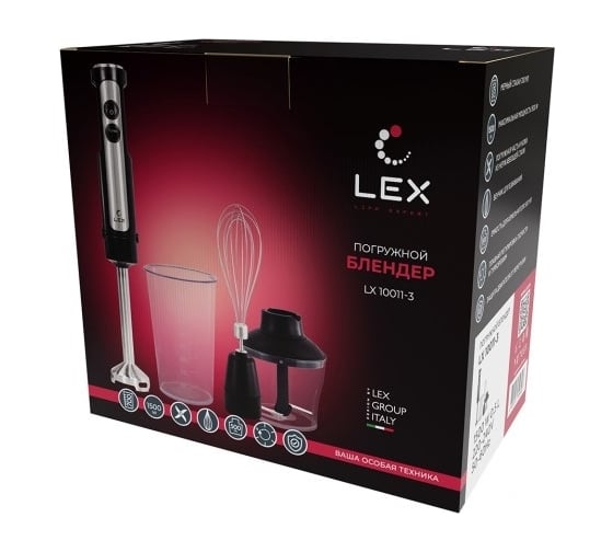 Погружной блендер Lex LX10011-3