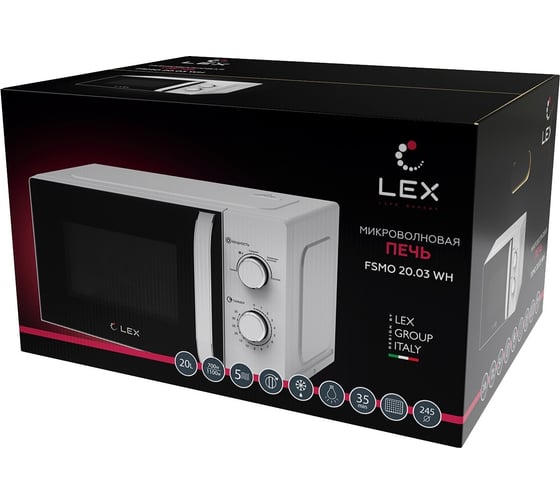 Микроволновая печь Lex FSMO 20.03 WH FSMO20.03WH