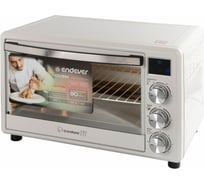 Печь ENDEVER Danko 6039 белый цвет, мощность 1500Вт, объем 38 л 90215