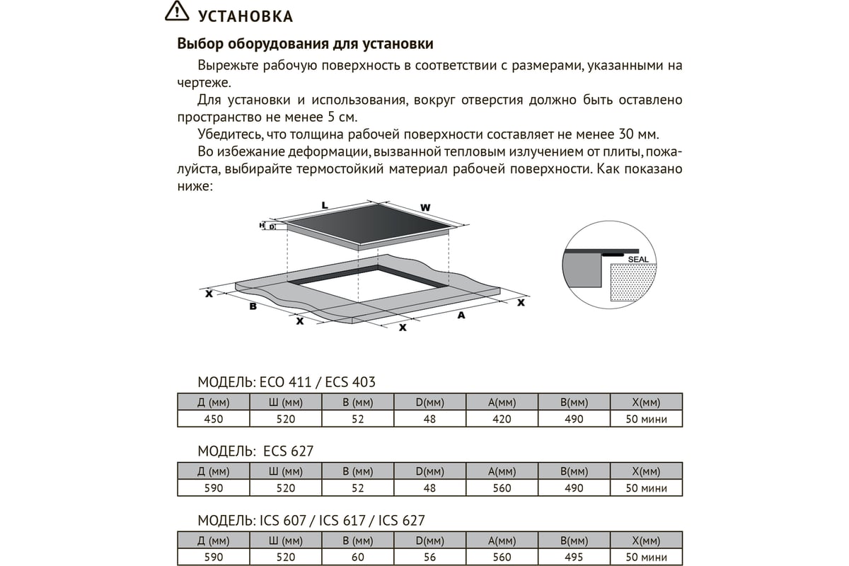 Встраиваемая варочная панель индукционная Kuppersberg ICS 617 черный.