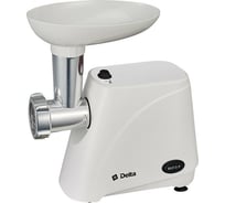 Электрическая мясорубка Delta DL-6100M белая, 2000 Вт 0R-00005183
