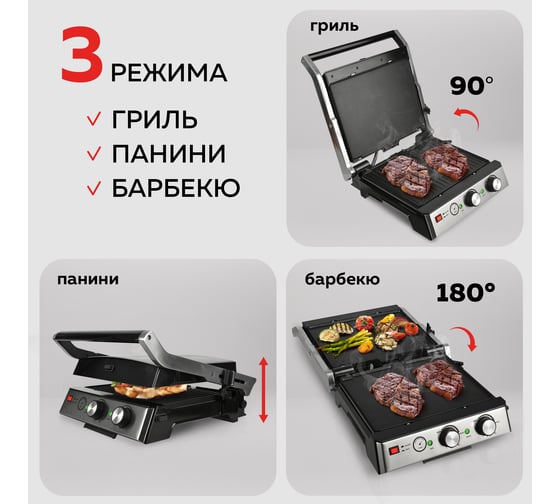 Многофункциональный электрический гриль GFGRIL термощуп GF-165
