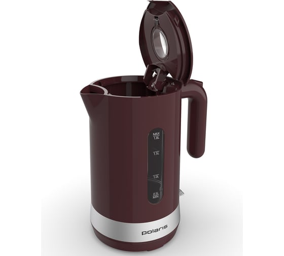 Чайник Polaris PWK 1803C Water Way Pro, бордовый 017726бордо