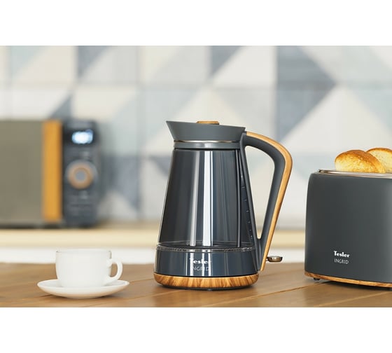 Электрический чайник Tesler KT-1750 GREY 00000201189