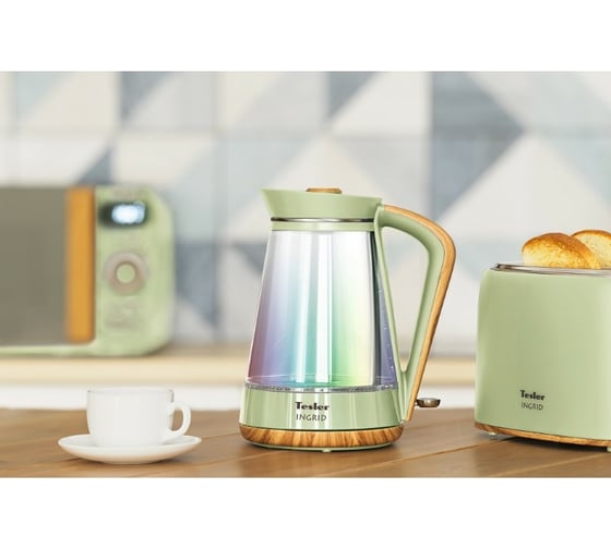 Электрический чайник Tesler KT-1750 GREEN 00000201474