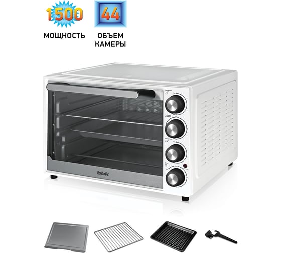 Духовка электрическая bbk OE4520M белый ЦБ-00001500