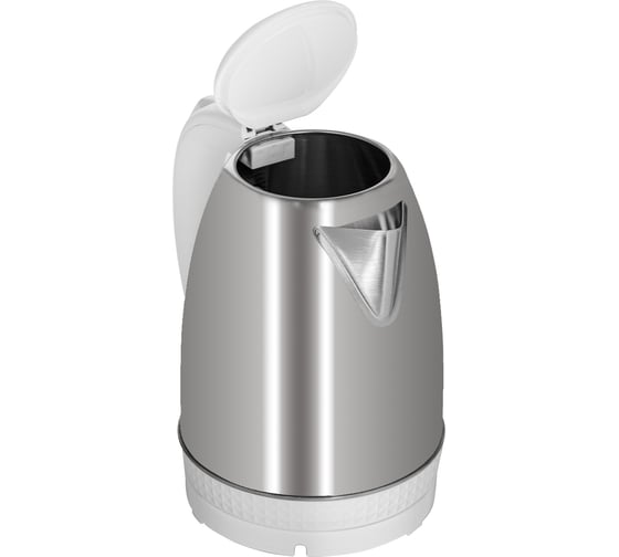 Электрический чайник GELBERK 1.8 л, белый, металл GL-450