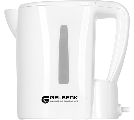 Электрический чайник GELBERK 0.5 л, белый GL-464 1