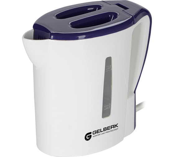Электрический чайник GELBERK 0.5 л, фиолетовый GL-466