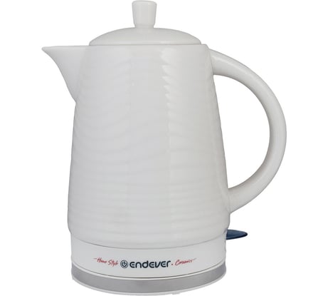 Электрический чайник Endever керамический KR-460C, белый 90232