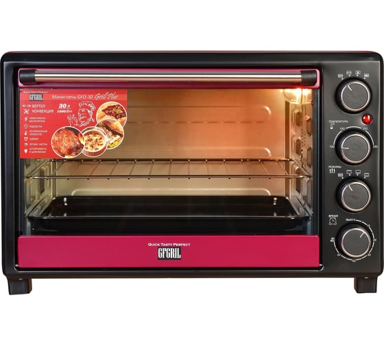 Многофункциональная мини-печь GFGRIL Gril Plus GFO-30 1