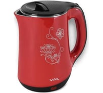 Электрический чайник Vail красный VL-5551