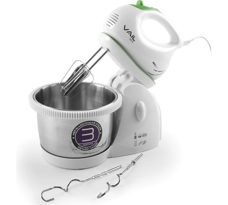 Ручной миксер Vail зеленый VL-5607