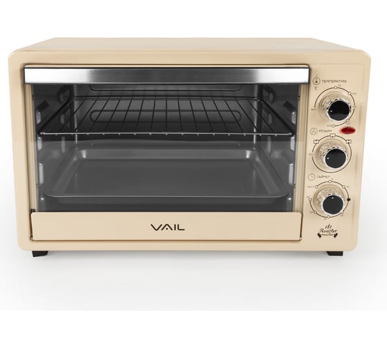 Духовой шкаф Vail 35л, цвет: бежевый VL-5000 BEIGE 1