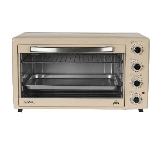 Духовой шкаф Vail 60л, цвет: бежевый, VL-5002 BEIGE