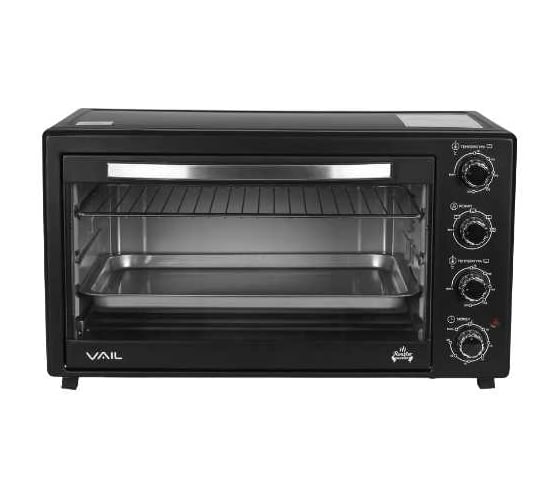 Духовой шкаф Vail VL-5002 (60л) цвет: черный VL-5002 BLACK