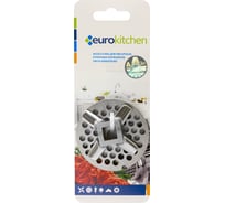 Набор нож и решетка для мясорубки/кухонного комбайна Eurokitchen сталь NR1208