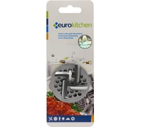 Набор нож и решетка для мясорубки/кухонного комбайна Eurokitchen 1 шт. сталь NR1202