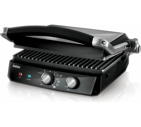 Электрический гриль bbk BEG2002 черный/металлик 00-00000380