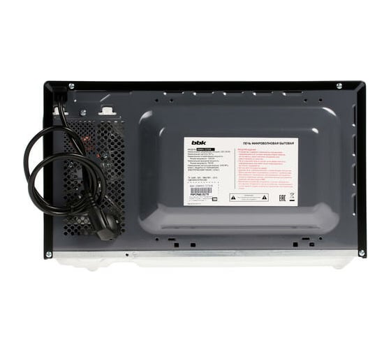 Микроволновая печь bbk 20MWS-727S/B черный 00-00000616