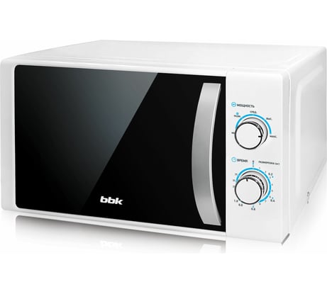 Микроволновая печь bbk 20MWS-711M/WS белый/серебро 00-00000605