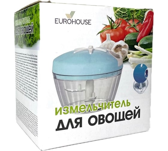 Кухонный измельчитель EUROHOUSE 124x96 мм, 500 мл 14901