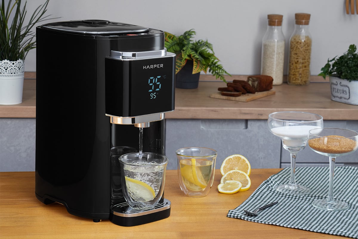 Термопот HARPER HTP-5T01 BLACK H00003256 - выгодная цена, отзывы ...