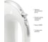 Электрический миксер Atlanta ATH-3116 white 4