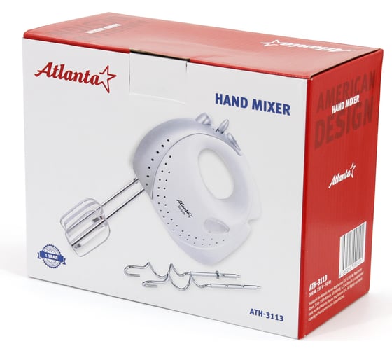 Электрический миксер Atlanta ATH-3113 gray