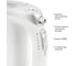 Электрический миксер Atlanta ATH-3114 white 3